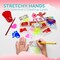 4E's Novelty 32 Pack Valentine’s Day Slappy Hands & Stretch Hearts with Cards – Individually Wrapped Non-Candy Classroom Exchange Toys, Party Favor Valentines for Kids